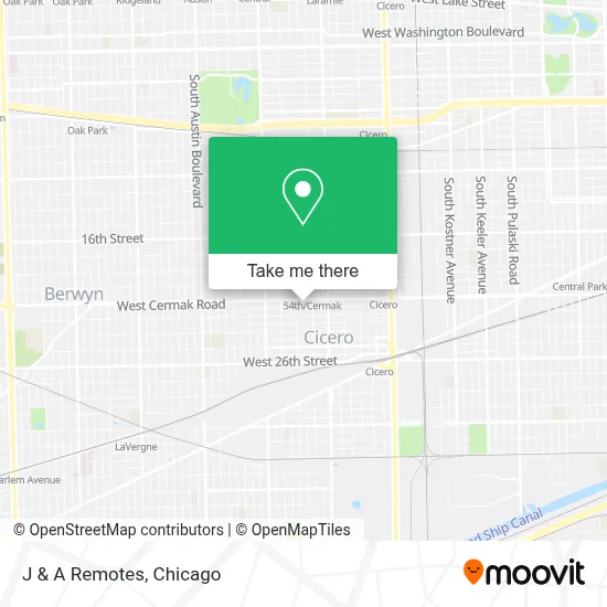 J & A Remotes map