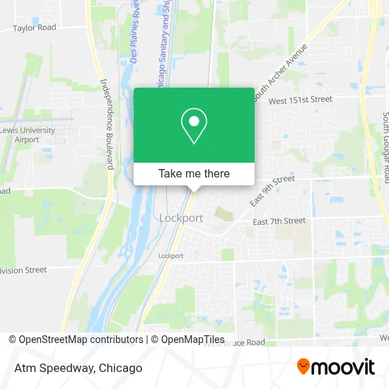 Atm Speedway map