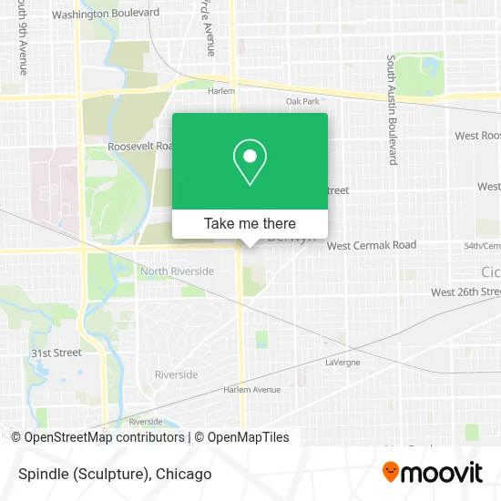 Spindle (Sculpture) map