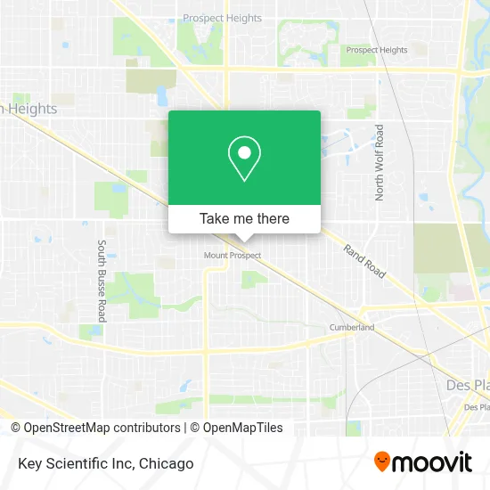 Key Scientific Inc map