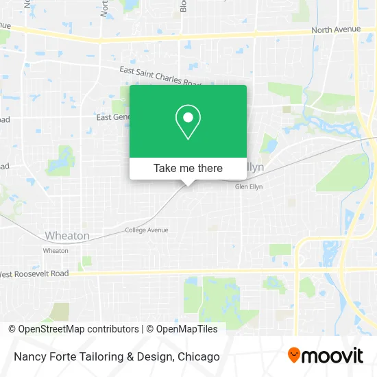 Nancy Forte Tailoring & Design map