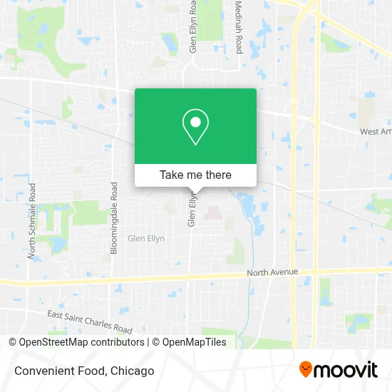 Convenient Food map