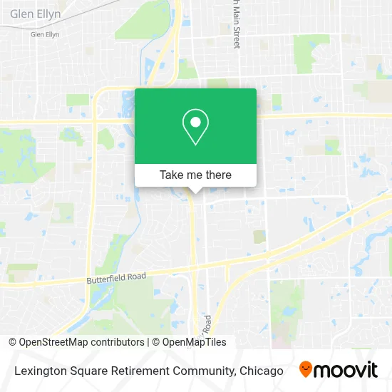 Lexington Square Retirement Community map