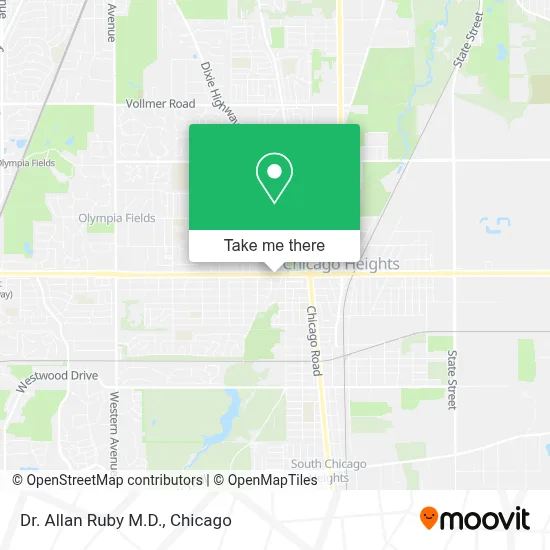 Dr. Allan Ruby M.D. map