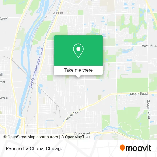 Rancho La Chona map