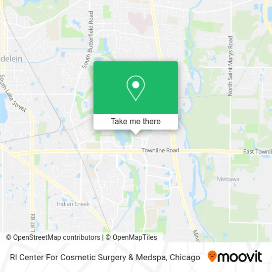Rl Center For Cosmetic Surgery & Medspa map