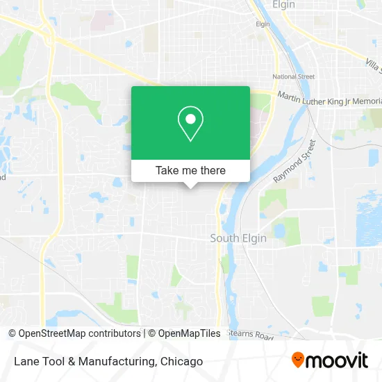Lane Tool & Manufacturing map