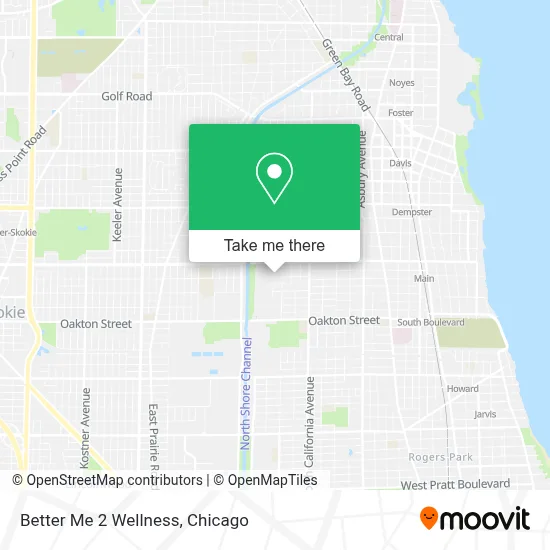 Better Me 2 Wellness map