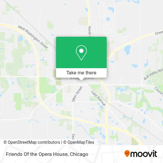 Friends Of the Opera House map