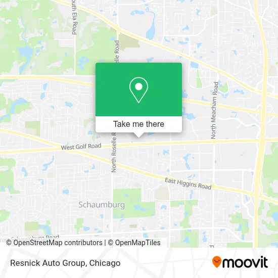 Resnick Auto Group map