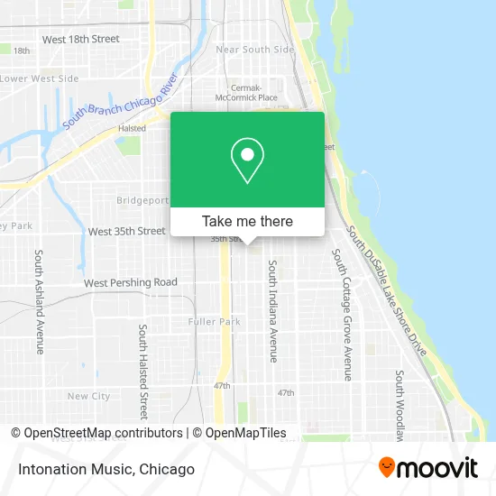 Intonation Music map