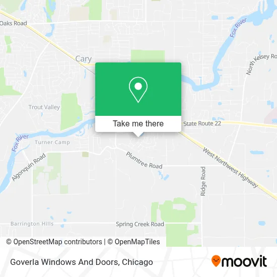 Goverla Windows And Doors map