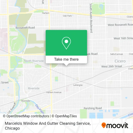 Marcelo's Window And Gutter Cleaning Service map