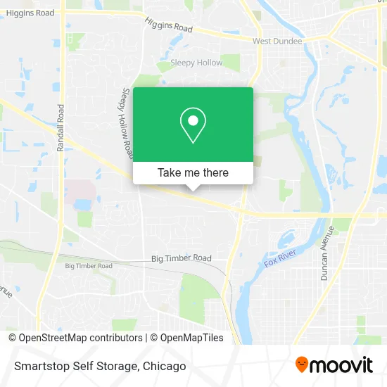 Smartstop Self Storage map