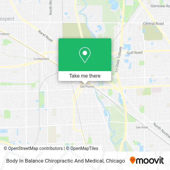 Body In Balance Chiropractic And Medical map