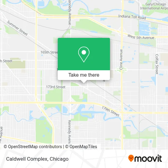 Caldwell Complex map