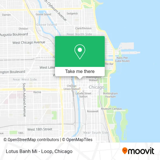 Lotus Banh Mi - Loop map