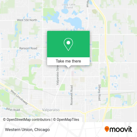 Western Union map