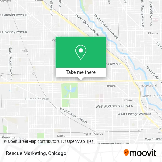 Rescue Marketing map