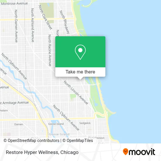 Restore Hyper Wellness map