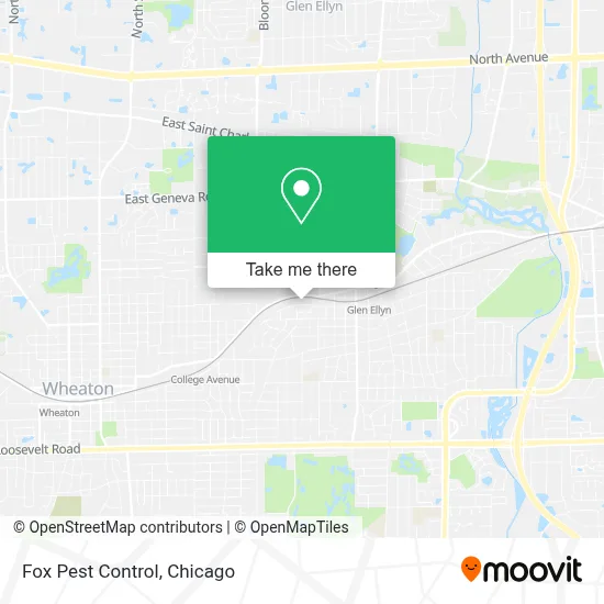 Fox Pest Control map