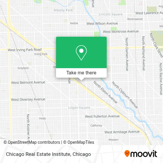 Chicago Real Estate Institute map