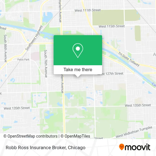 Robb Ross Insurance Broker map
