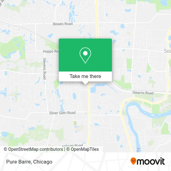 Pure Barre map