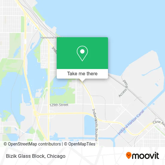 Bizik Glass Block map