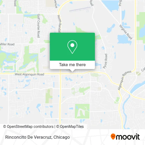 Rinconcito De Veracruz map