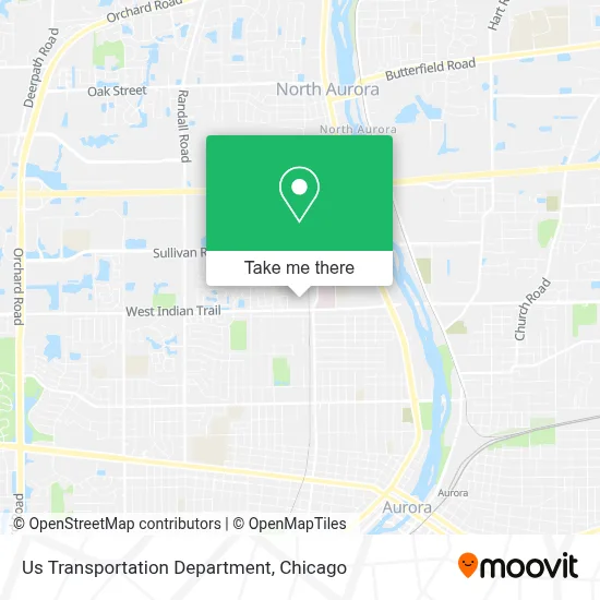 Us Transportation Department map