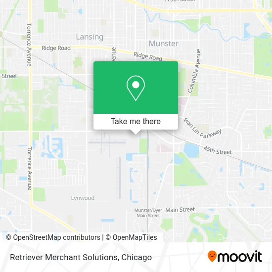 Retriever Merchant Solutions map