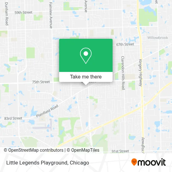 Little Legends Playground map