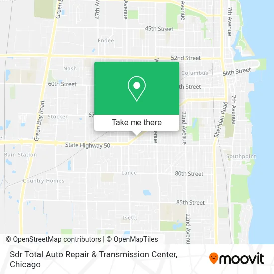 Sdr Total Auto Repair & Transmission Center map
