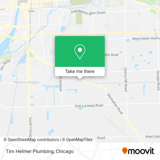 Tim Helmer Plumbing map