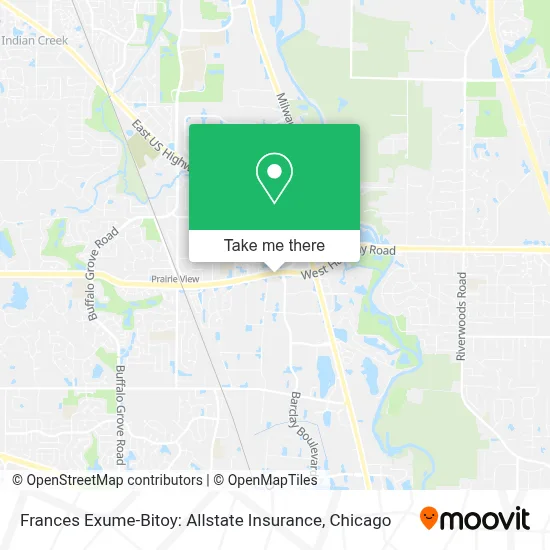 Frances Exume-Bitoy: Allstate Insurance map
