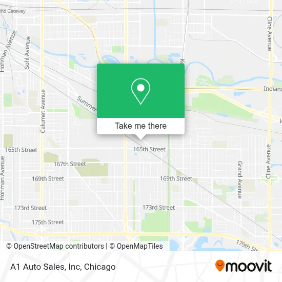 A1 Auto Sales, Inc map