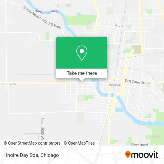 Inoire Day Spa map