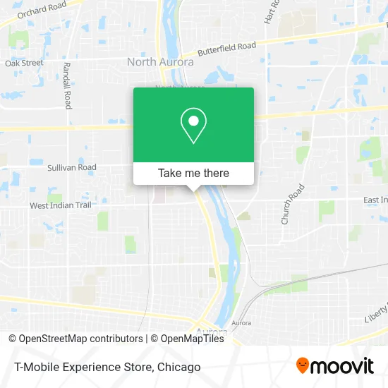 T-Mobile Experience Store map