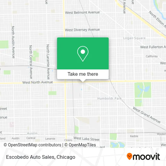 Escobedo Auto Sales map