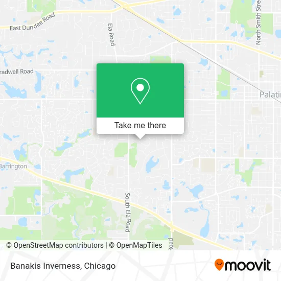 Banakis Inverness map