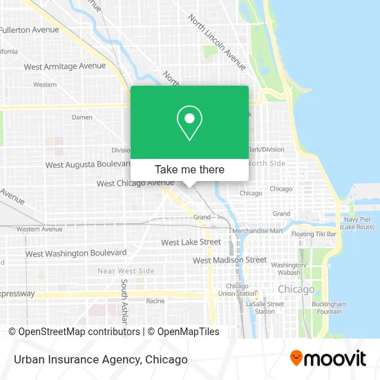 Urban Insurance Agency map