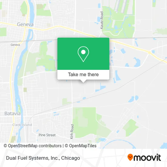 Dual Fuel Systems, Inc. map