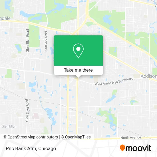 Pnc Bank Atm map