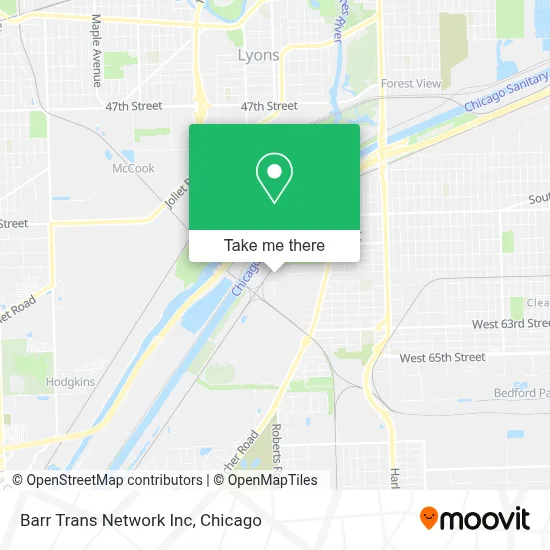 Barr Trans Network Inc map