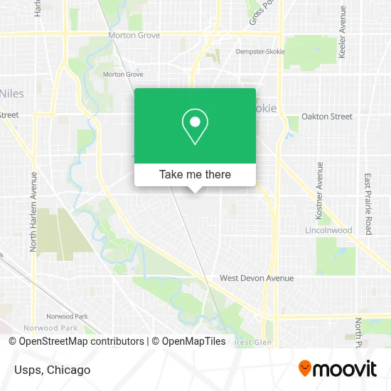Usps map