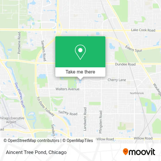 Aincent Tree Pond map
