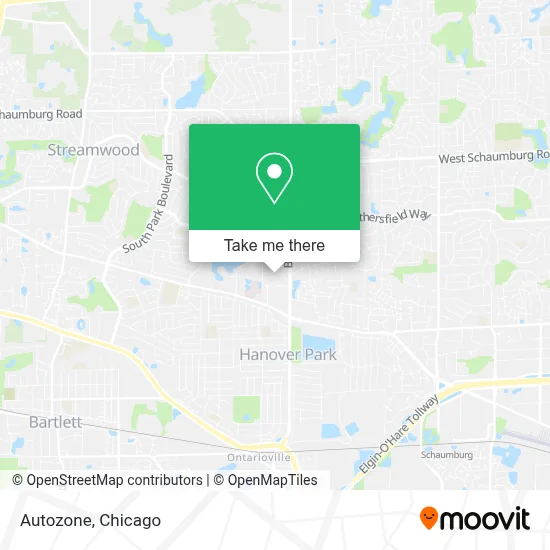 Autozone map