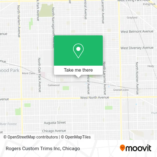 Rogers Custom Trims Inc map