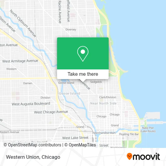 Western Union map